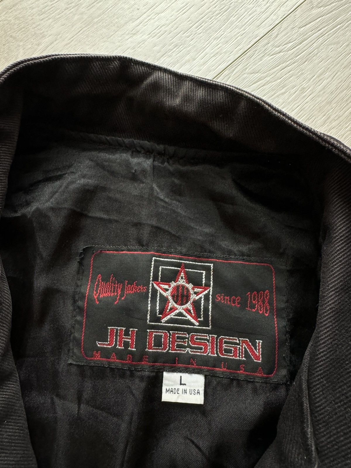 JH Design × Vintage Vintage JH Design UAW Delphi Jerry Nadeau Racing Jacket 25 Size US L / EU 52-54 / 3 - 9 Thumbnail