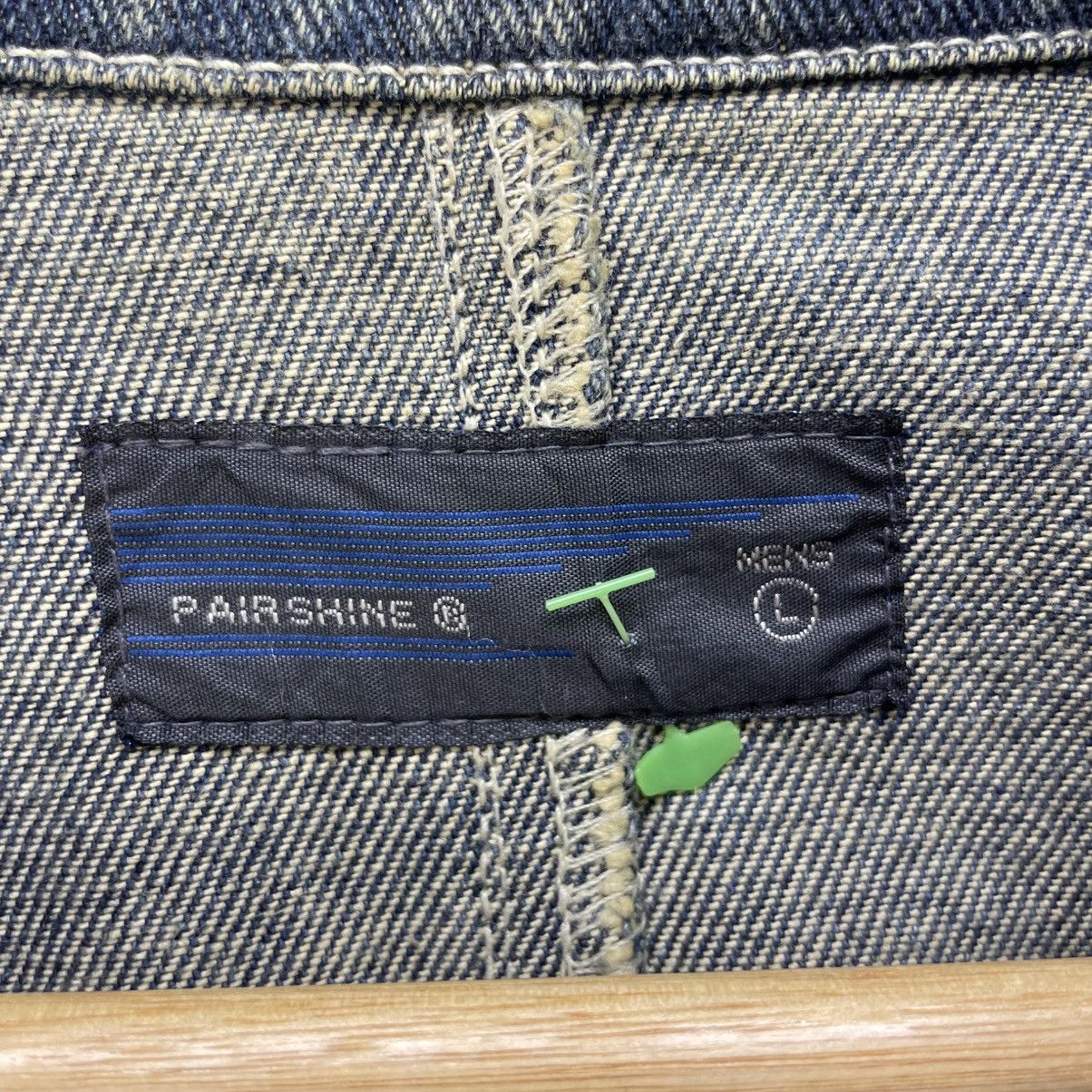 45rpm 💥Vintage Sunfaded Pairshine Worker Denim Jacket Size US L / EU 52-54 / 3 - 16 Thumbnail