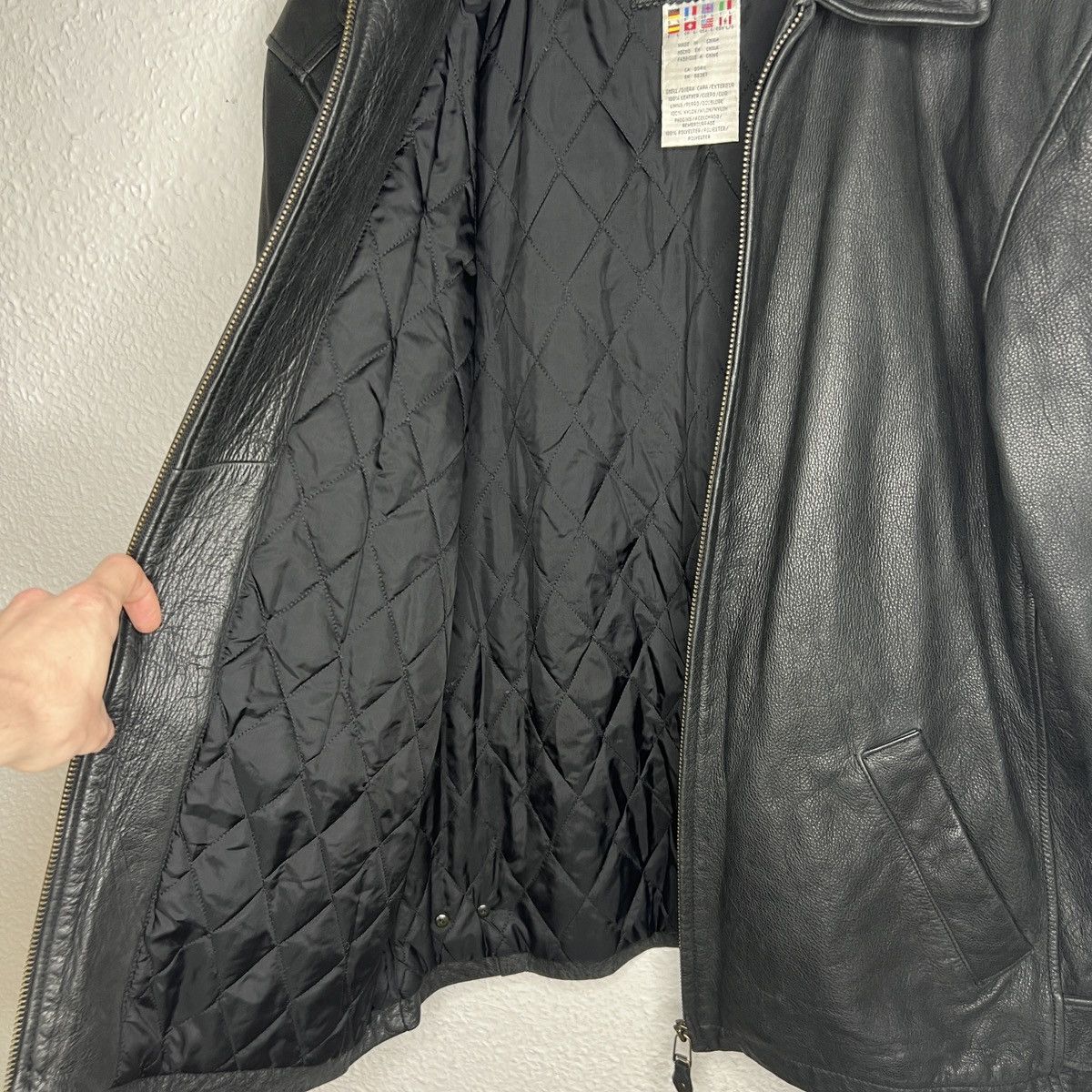 Adidas Adidas Equipment Lather Jacket EQT 90s 80s Vintage size L Size US L / EU 52-54 / 3 - 9 Thumbnail