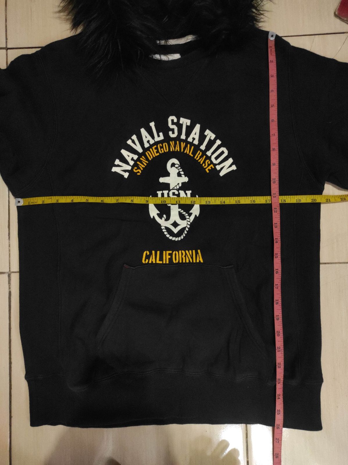 Naval Clothing Factory Naval Station California USN fur hoodie ifsix LGB style Size US M / EU 48-50 / 2 - 15 Thumbnail
