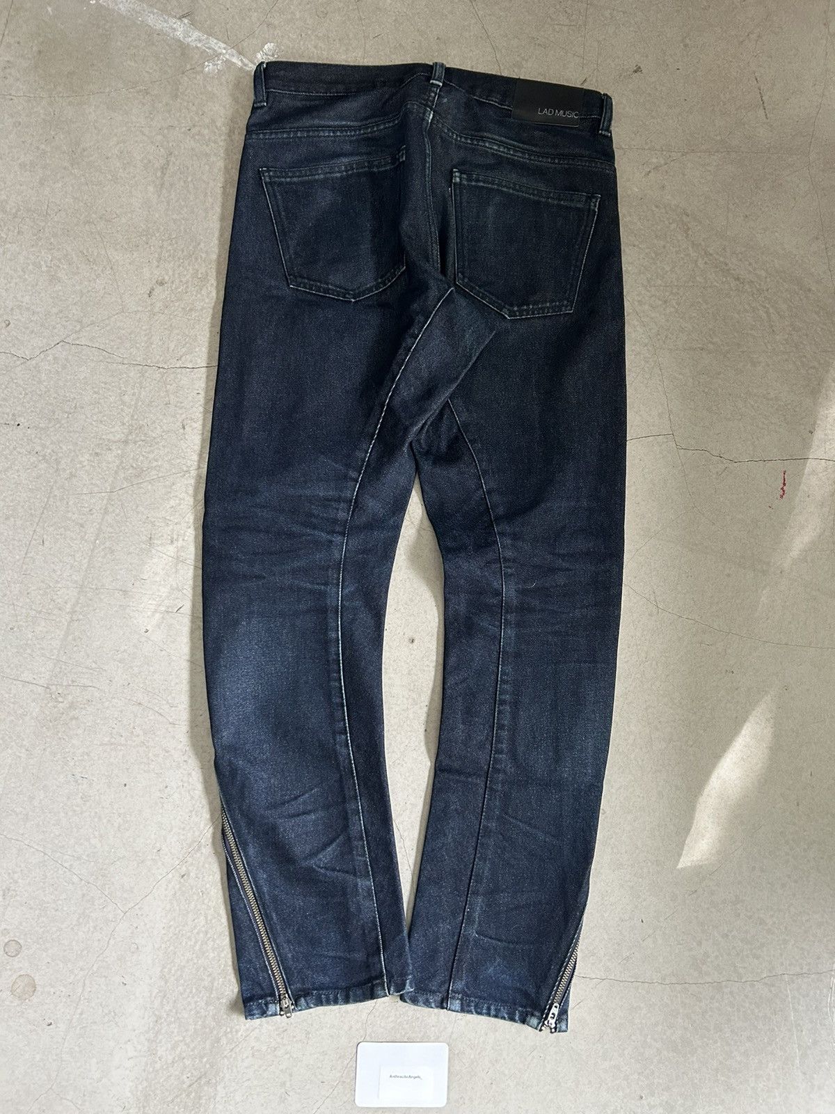 Lad Musician Lad Musician twist Zip denim Size US 31 - 5 Thumbnail