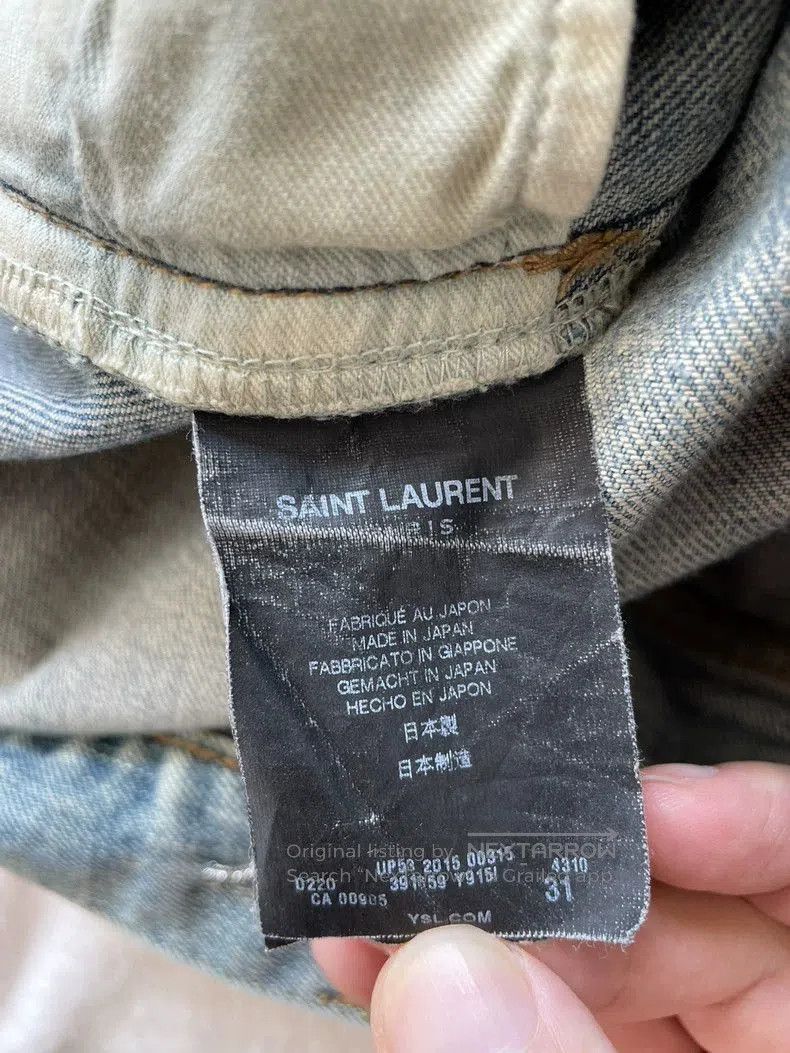 Other Saint Laurent Distressed Denim Jeans. Size US 31 - 7 Thumbnail