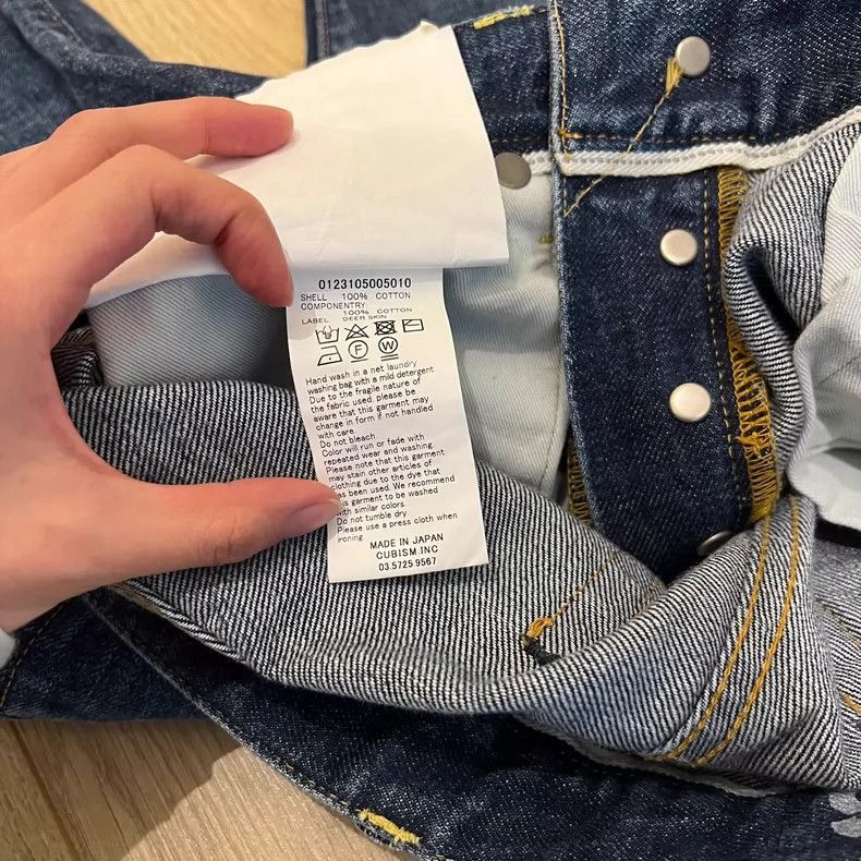 Visvim Visvim Slim Fit Denim Pants with Damage Details-2506 Size US 30 / EU 46 - 5 Thumbnail