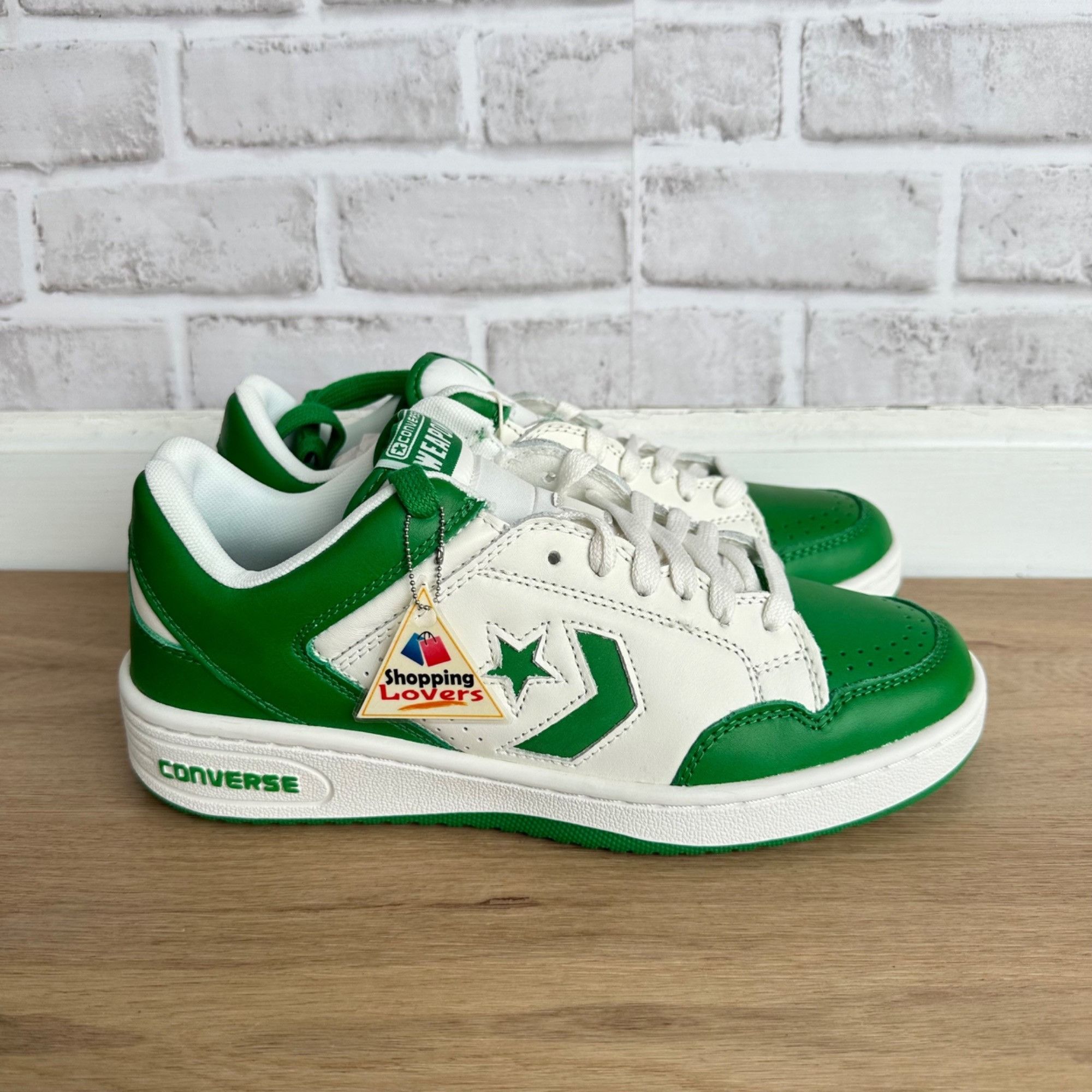 Converse ⭐Converse Weapon OX Low Green White Size 9 Men's Shoes Sneak Size US 9 / EU 42 - 2 Thumbnail