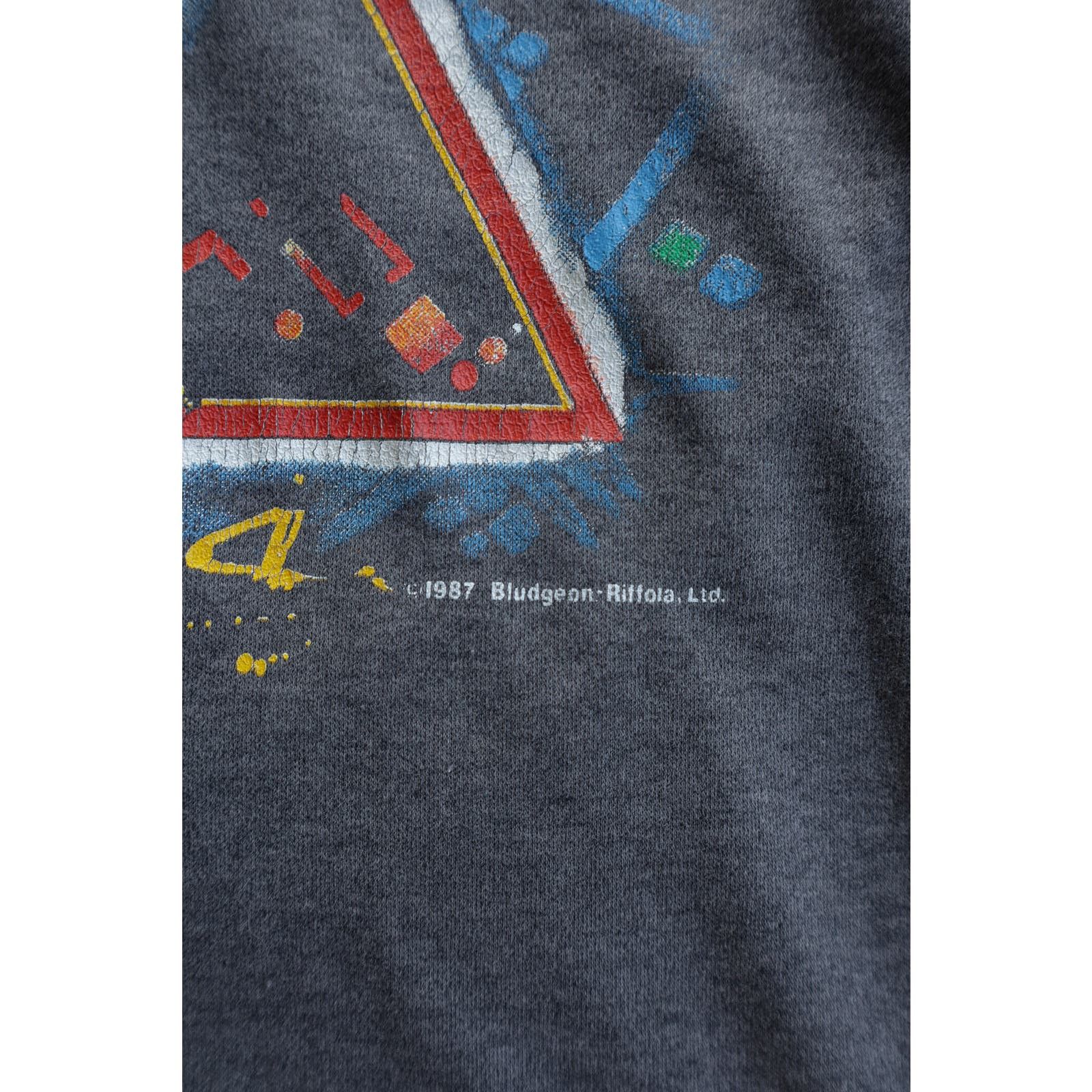 Band Tees Vintage 80s Def Leppard Hysteria Tour Faded Black Tee - L Size US L / EU 52-54 / 3 - 3 Thumbnail