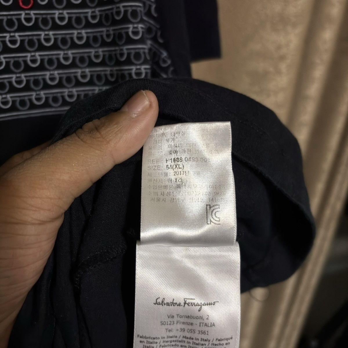 Salvatore Ferragamo Salvatore Ferragamo T-shirt Size US XL / EU 56 / 4 - 5 Thumbnail
