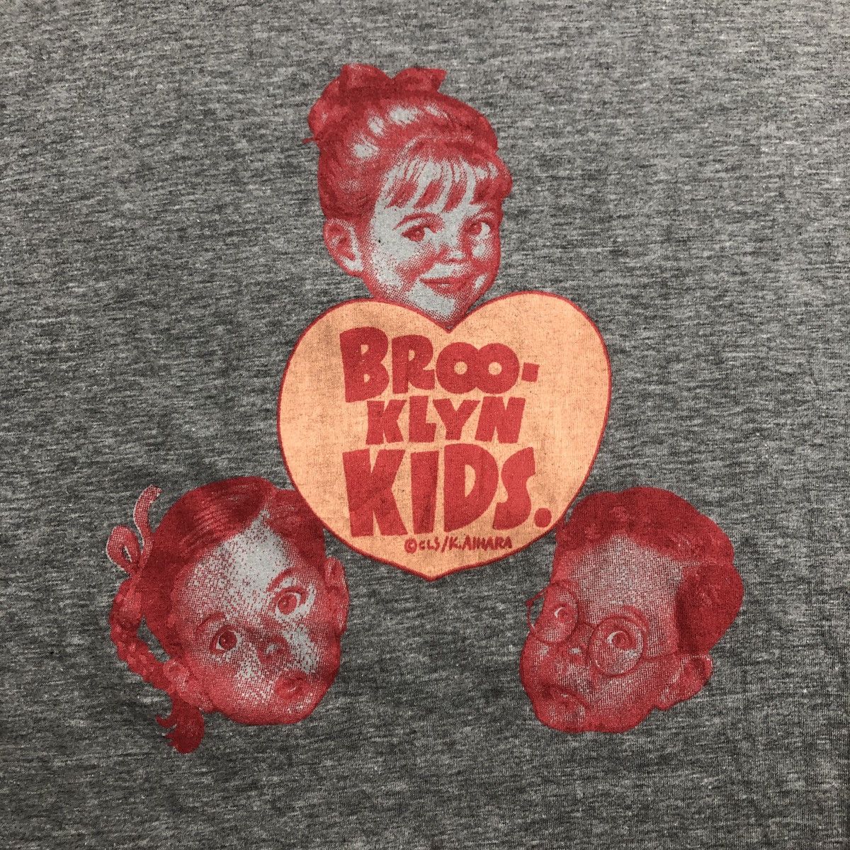 Vintage Vintage Brooklyn Kids K.Aihara T-Shirt Size US L / EU 52-54 / 3 - 2 Thumbnail
