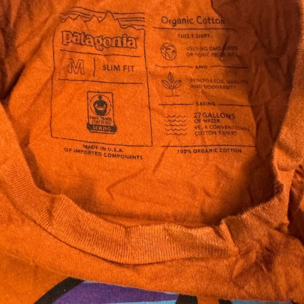 Patagonia Patagonia Men's Fitz Roy Scope Organic T-Shirt Copper Ore Size M Size US M / EU 48-50 / 2 - 4 Thumbnail