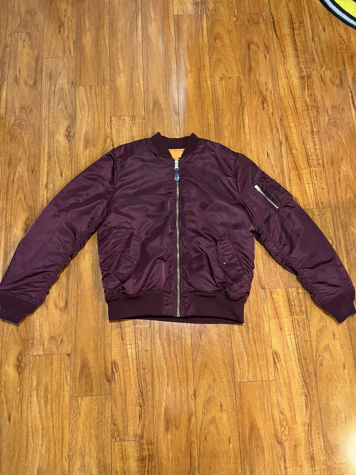 Alpha Industries Vintage Alpha Industries bomber Size US XL / EU 56 / 4 - 1 Thumbnail