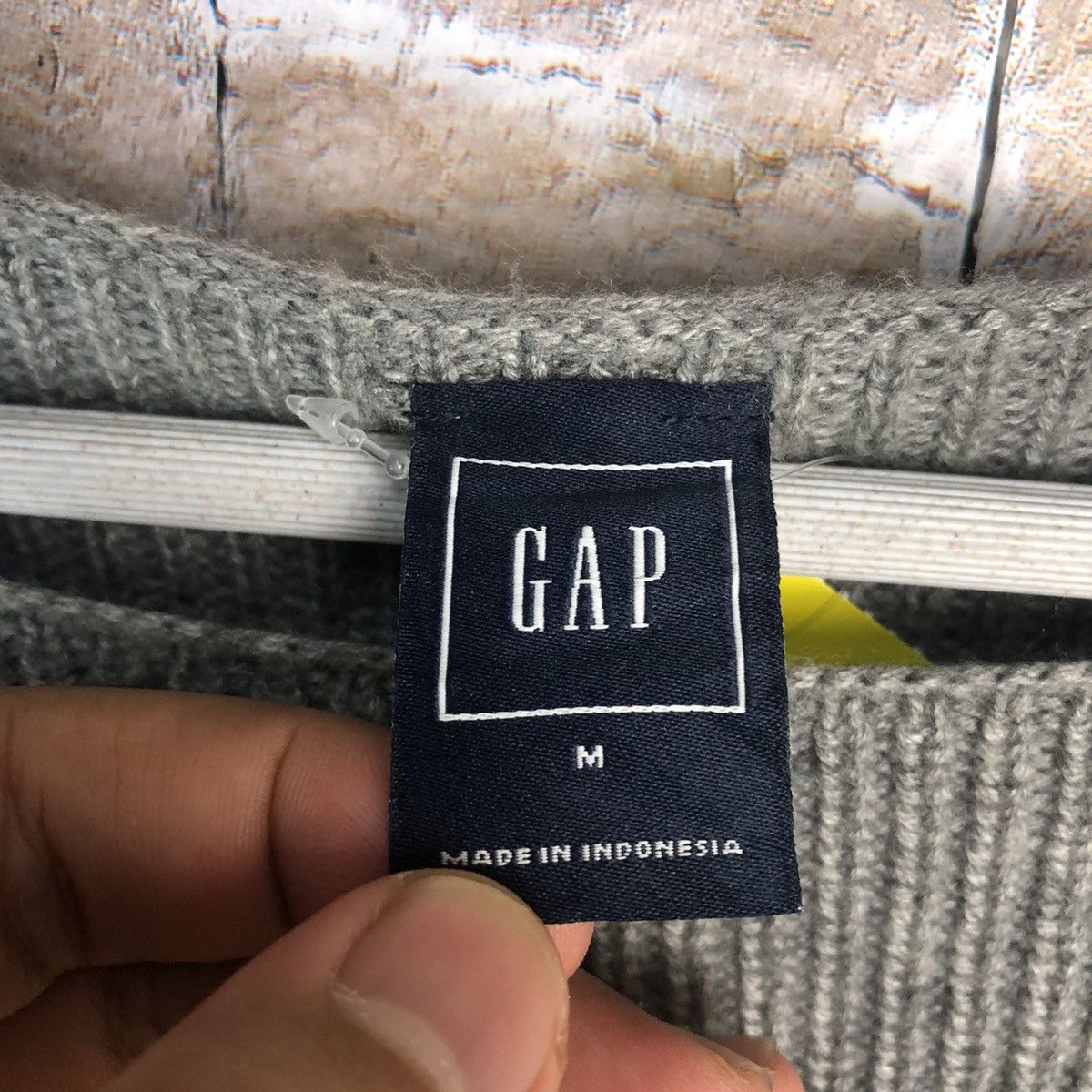 Gap × Homespun Knitwear × OVER THE STRiPES Gap Stripe Grey Knitwear #A173 Size M / US 6-8 / IT 42-44 - 9 Thumbnail