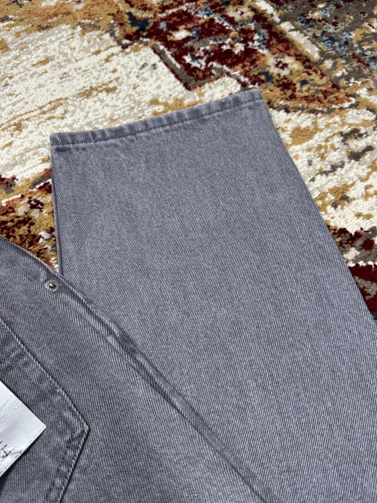 Vintage ᶠᵃⁿᶜʸᵍᵘʸ BNWT Y2K Baggy Washed Denim Jeans Wide leg vintage Size US 31 - 3 Thumbnail
