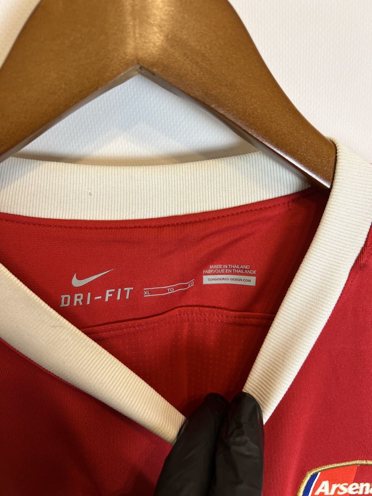 Nike Vintage Blokecore blokcore Arsenal drill noike home jersey Size US XL / EU 56 / 4 - 10 Thumbnail