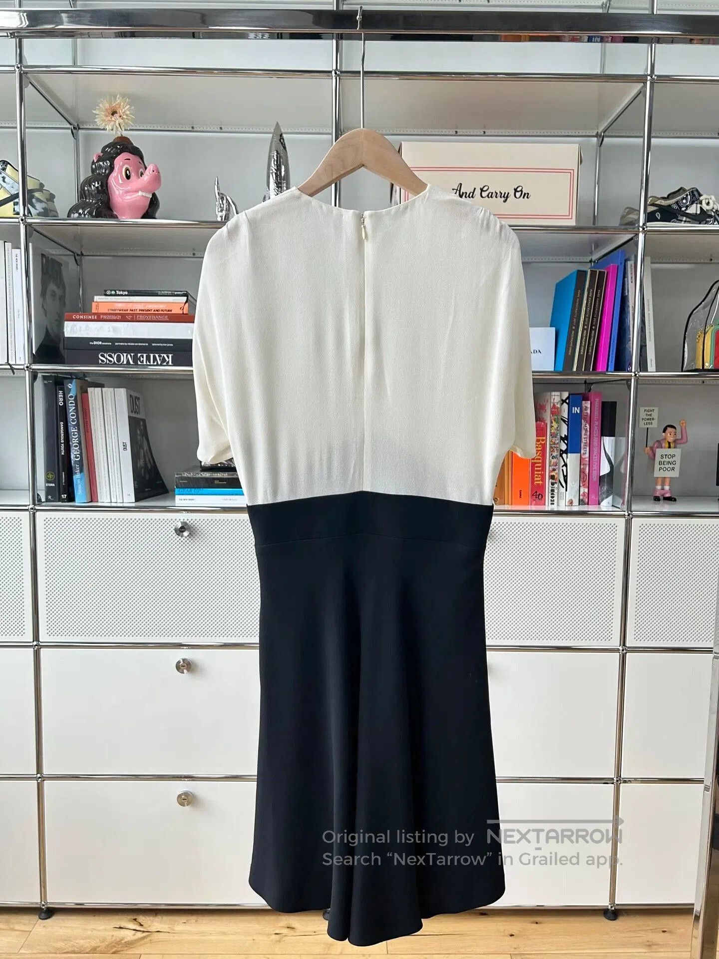 Miu Miu Miu Miu Black White Colorblock Dress. Size S / US 4 / IT 40 - 2 Thumbnail