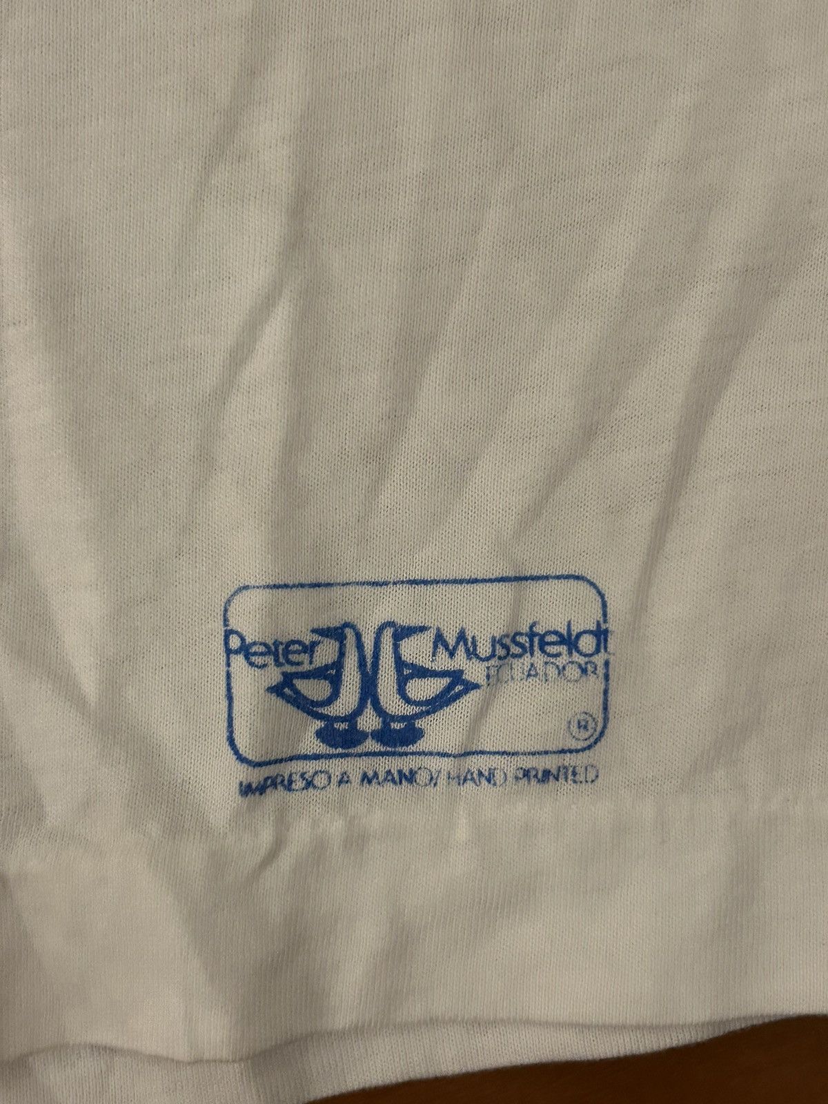Vintage Vintage White Graphic Tee Size US M / EU 48-50 / 2 - 3 Thumbnail