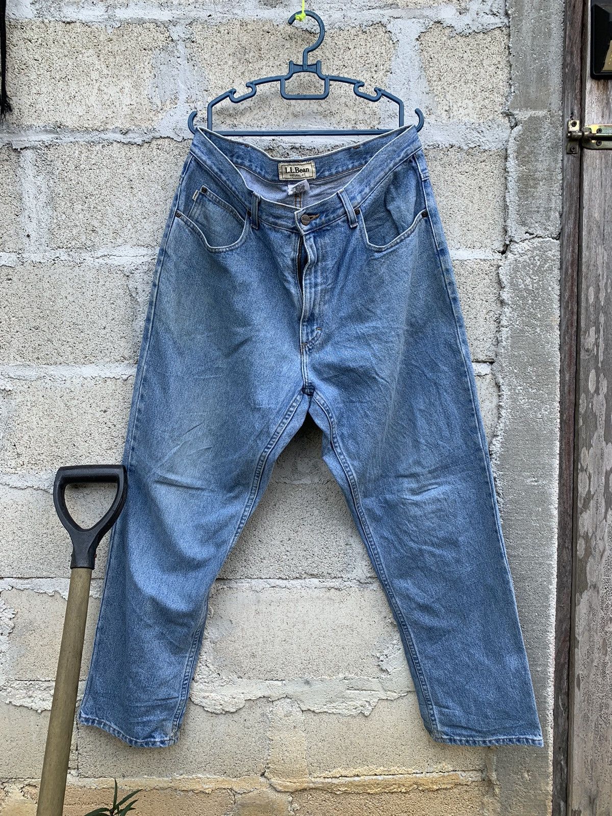 image of L L Bean Vintage Jeans in Blue, Men's (Size 36)