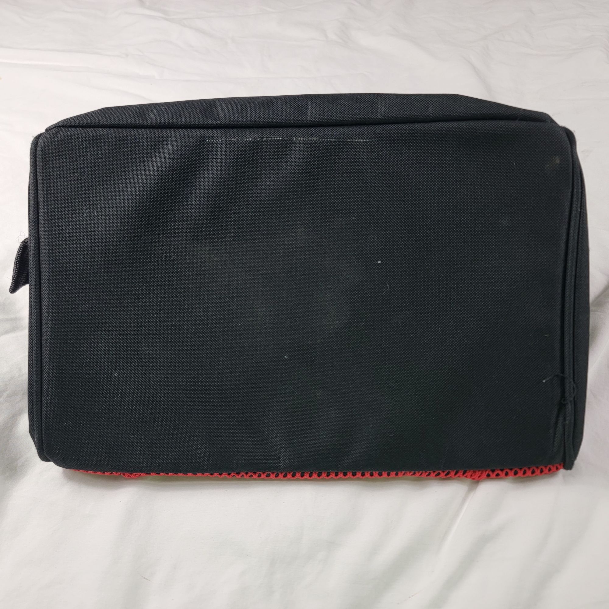 Craftsman Craftsman Large Mouth Tool Bag Heavy Duty Black Red Polyeste Size ONE SIZE - 3 Thumbnail