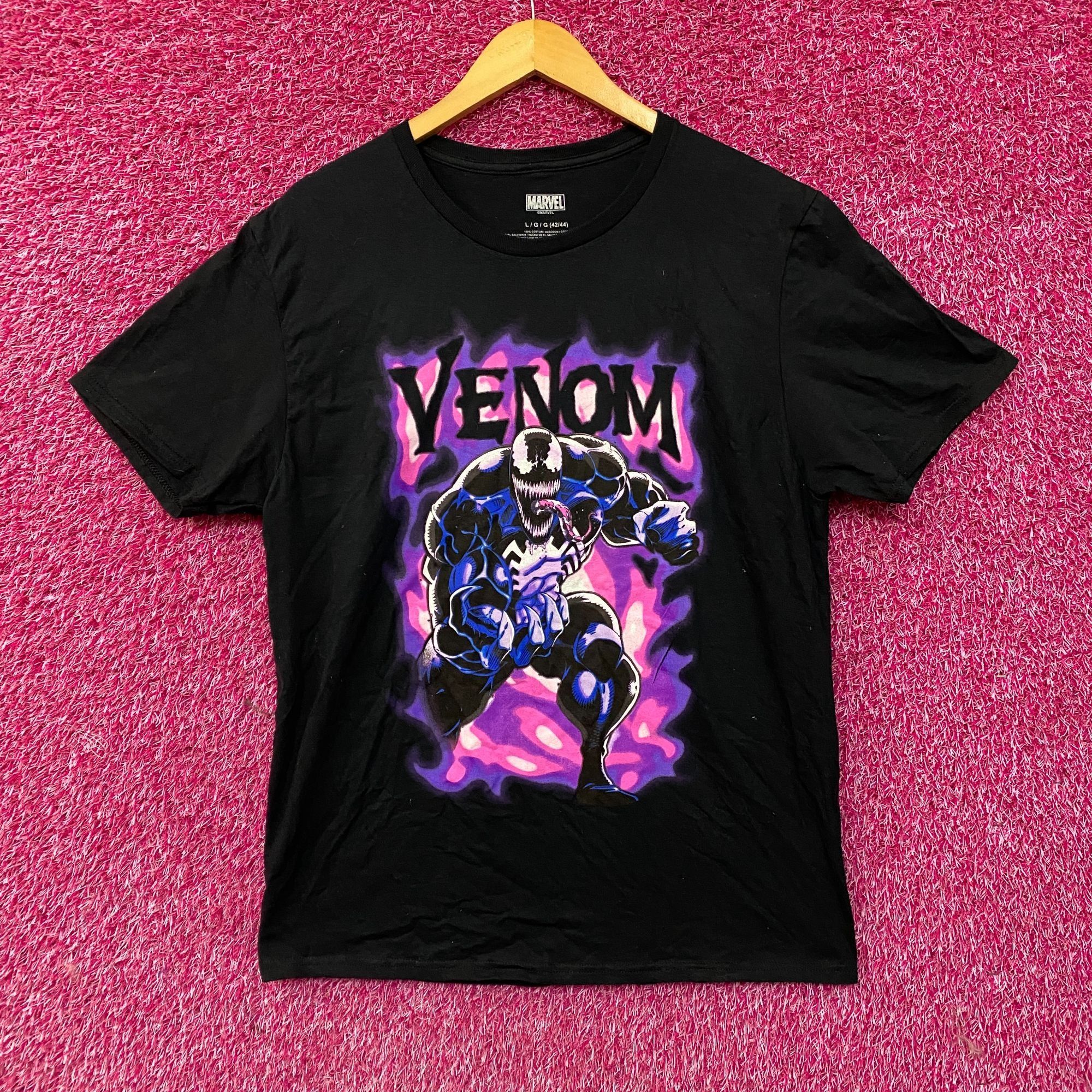 Marvel Comics Venom Spiderman Villain Purple Haze Marvel Comics Tee Large Size US L / EU 52-54 / 3 - 1 Thumbnail