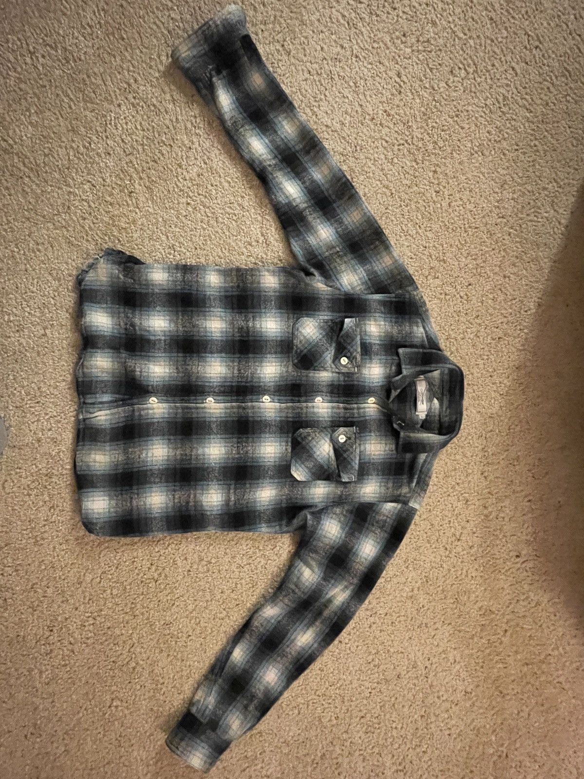 3sixteen 3sixteen Crosscut Flannel Size US L / EU 52-54 / 3 - 13 Thumbnail