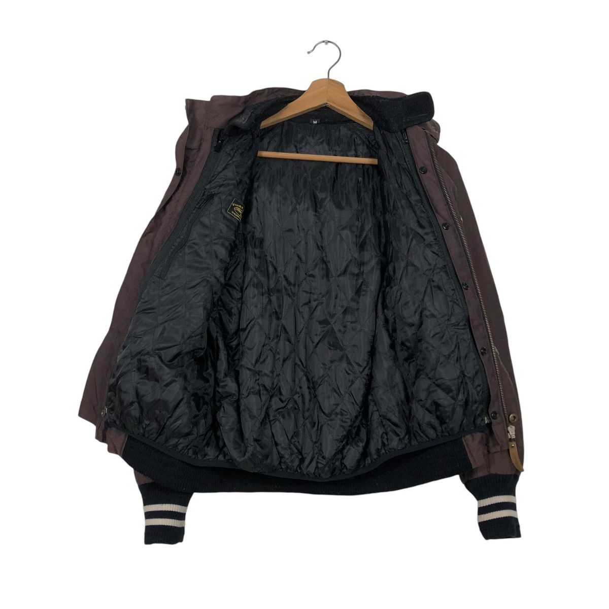 Vintage 🔥VINTAGE BIKER BOMBER JACKET FUN & FUNCTION FUR HOODIE Size US M / EU 48-50 / 2 - 17 Thumbnail