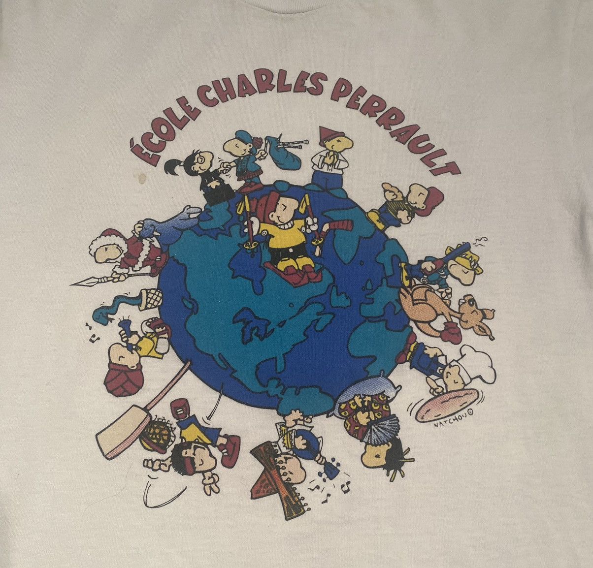 Vintage Vintage Y2K 90’s Crazy Skater Graphic School Tee S Size US S / EU 44-46 / 1 - 5 Thumbnail