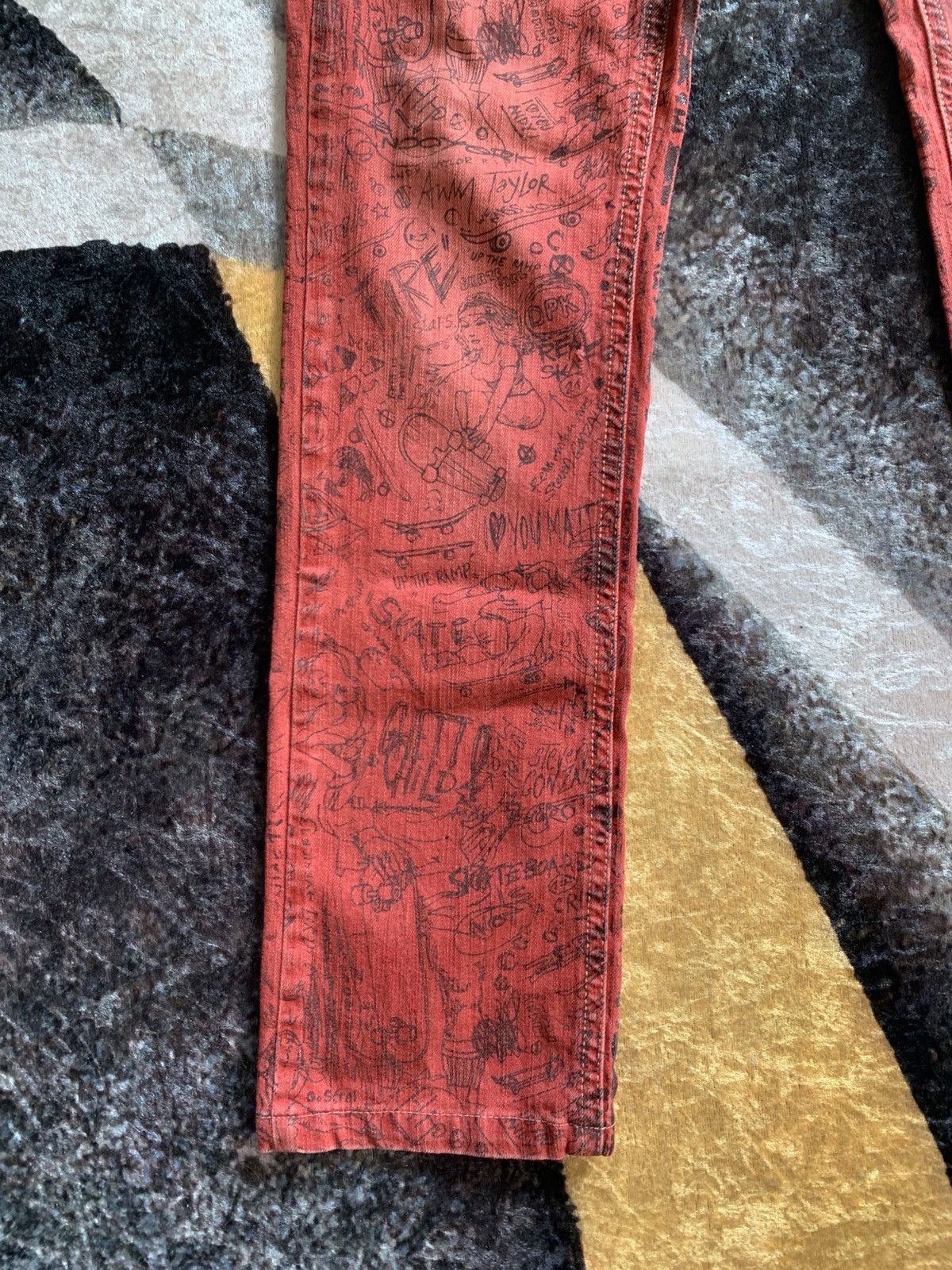 Isabel Marant Drawing Jeans