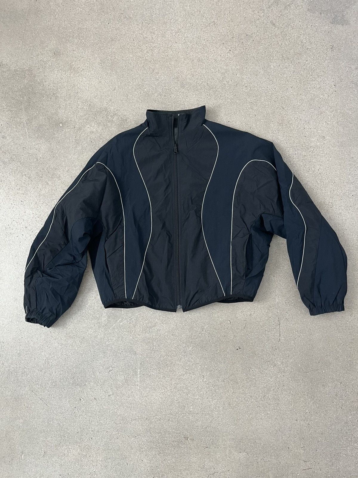 CMMAWEAR CMMAWEAR Balloon Jacket AW21 Black/Navy | Grailed