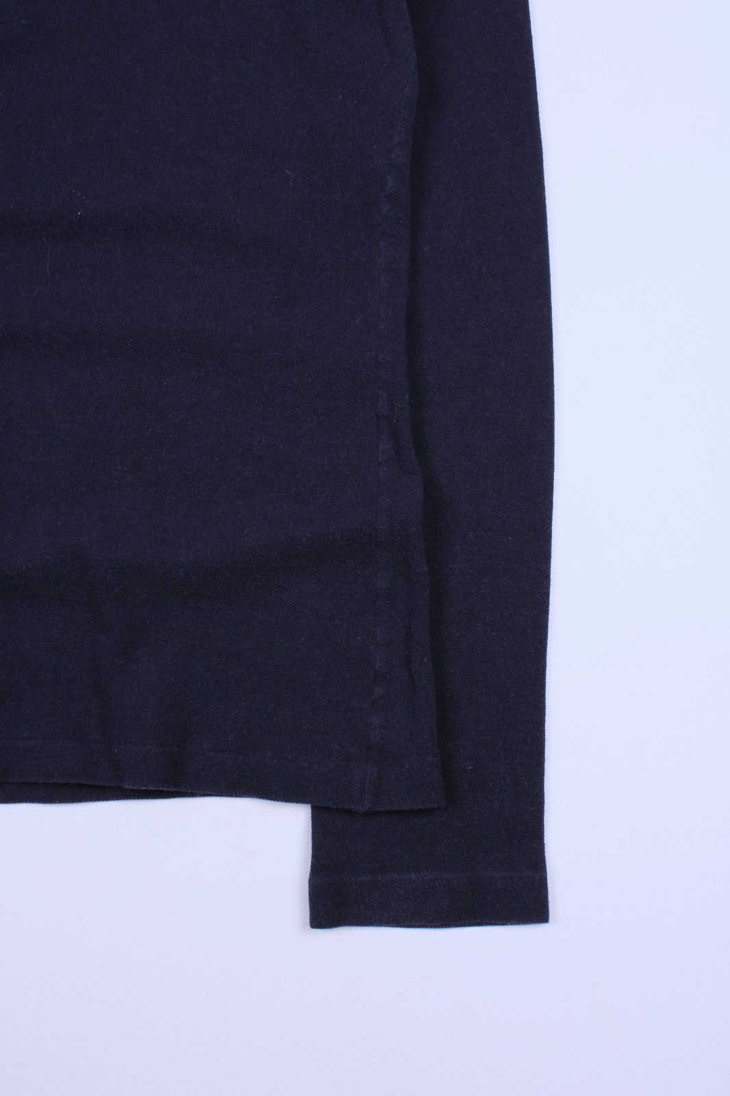 Designer × Lacoste LACOSTE Leather Logo Cotton Silk Wool Blend Polo Shirt Size US S / EU 44-46 / 1 - 12 Thumbnail