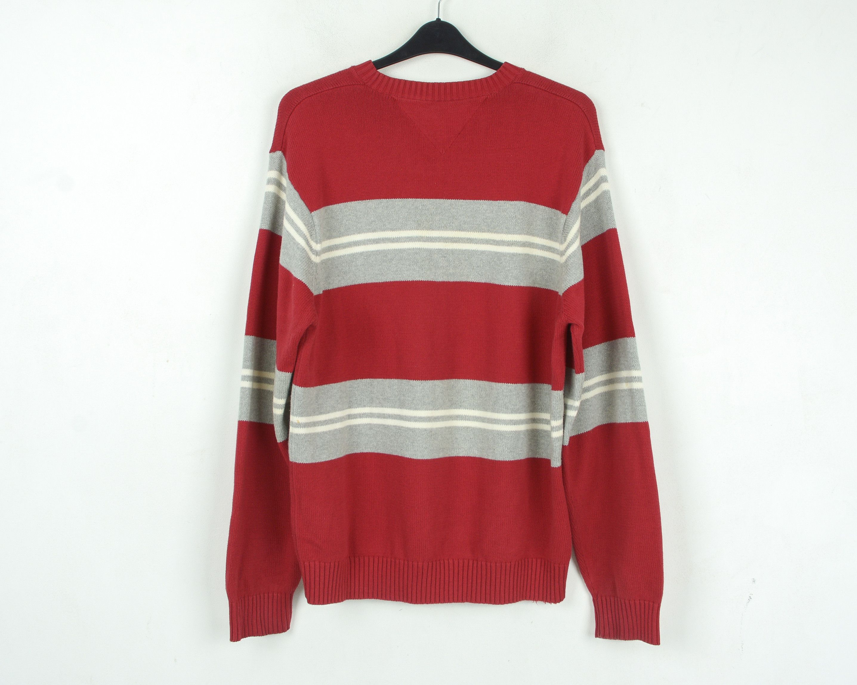 Tommy Hilfiger 100% Cotton Crew Neck Sweater Jumper Pullover Top Size US XL / EU 56 / 4 - 6 Thumbnail