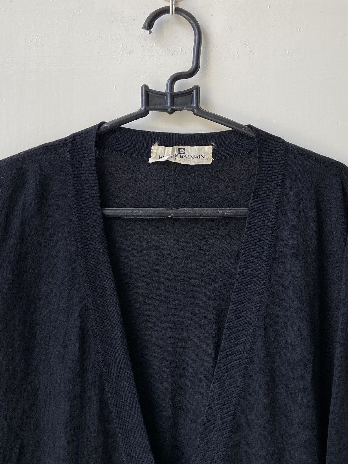 Pierre Balmain PIERRE BALMAIN Black Cardigan Size US S / EU 44-46 / 1 - 11 Thumbnail