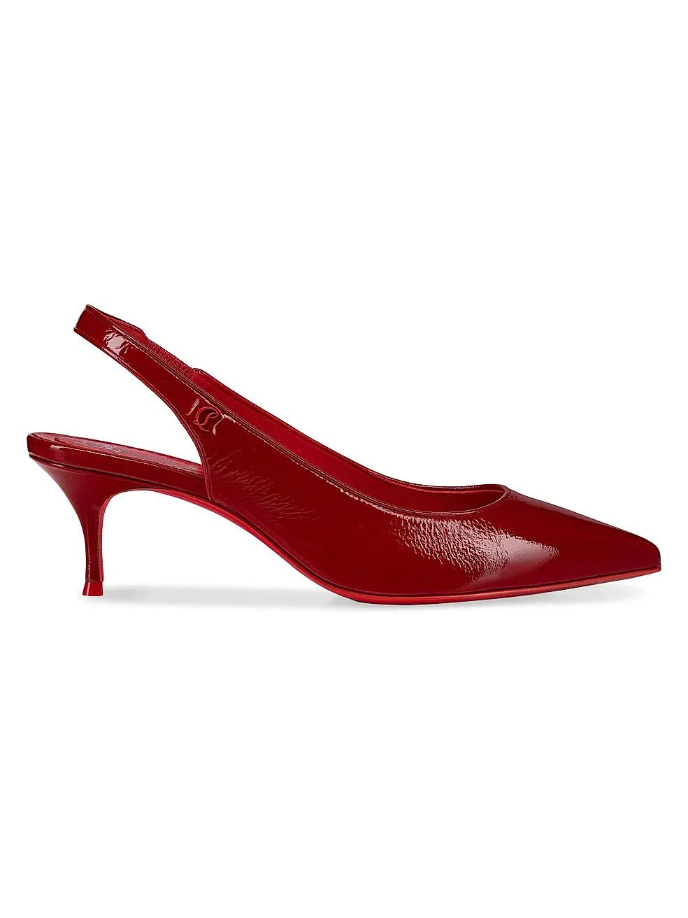 Christian Louboutin os11x0126 Sporty Kate 55mm Patent Leather Pumps in Red Size US 11 / IT 41 - 1 Thumbnail