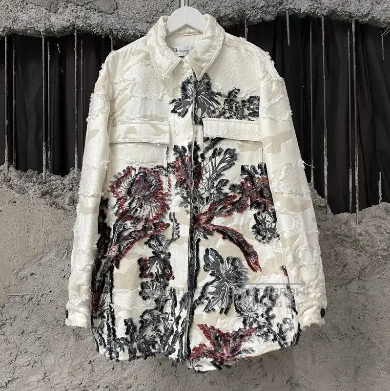 Dior Dior Floral Embroidered Women's Spring Jacket . Size XXS / US 00 / IT 34 - 1 Thumbnail
