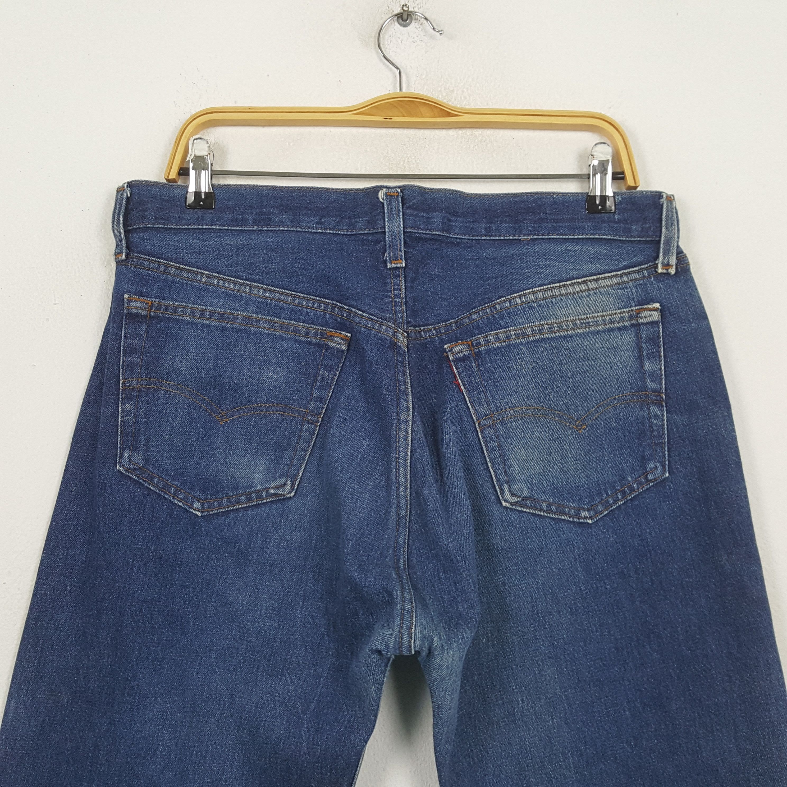 Levi's Vintage Levi's 505 American Brand Blue Jeans RR15 Size US 34 / EU 50 - 5 Thumbnail