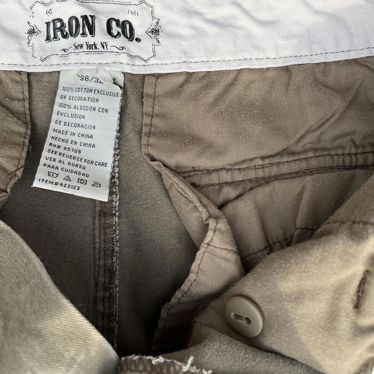 Iron Co. Brown Cargo Utility Pants Size US 36 / EU 52 - 3 Thumbnail
