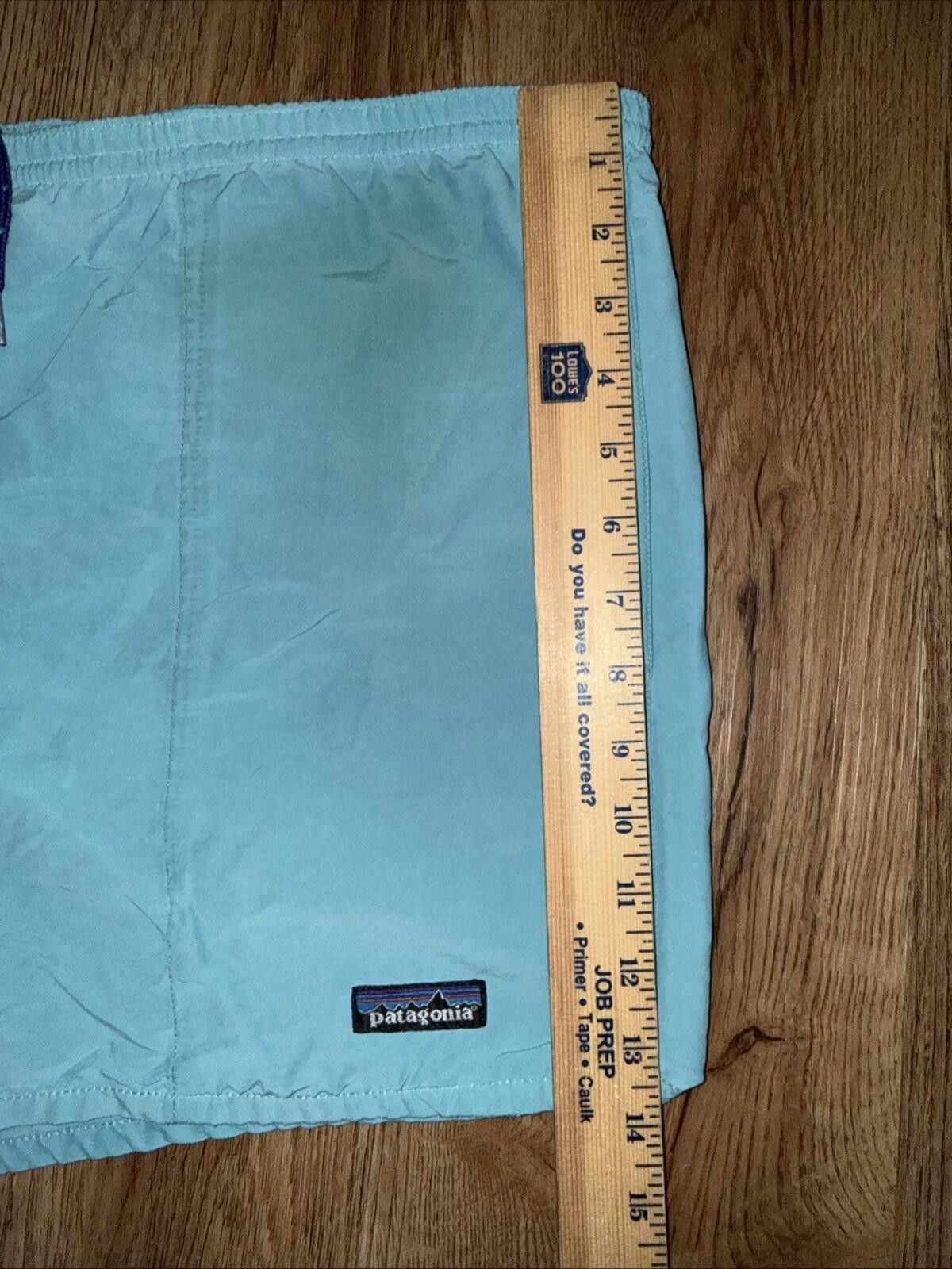Patagonia Patagonia Subtidal Teal 5" Inseam Swim Shorts Men's Size L Size US 34 / EU 50 - 6 Thumbnail