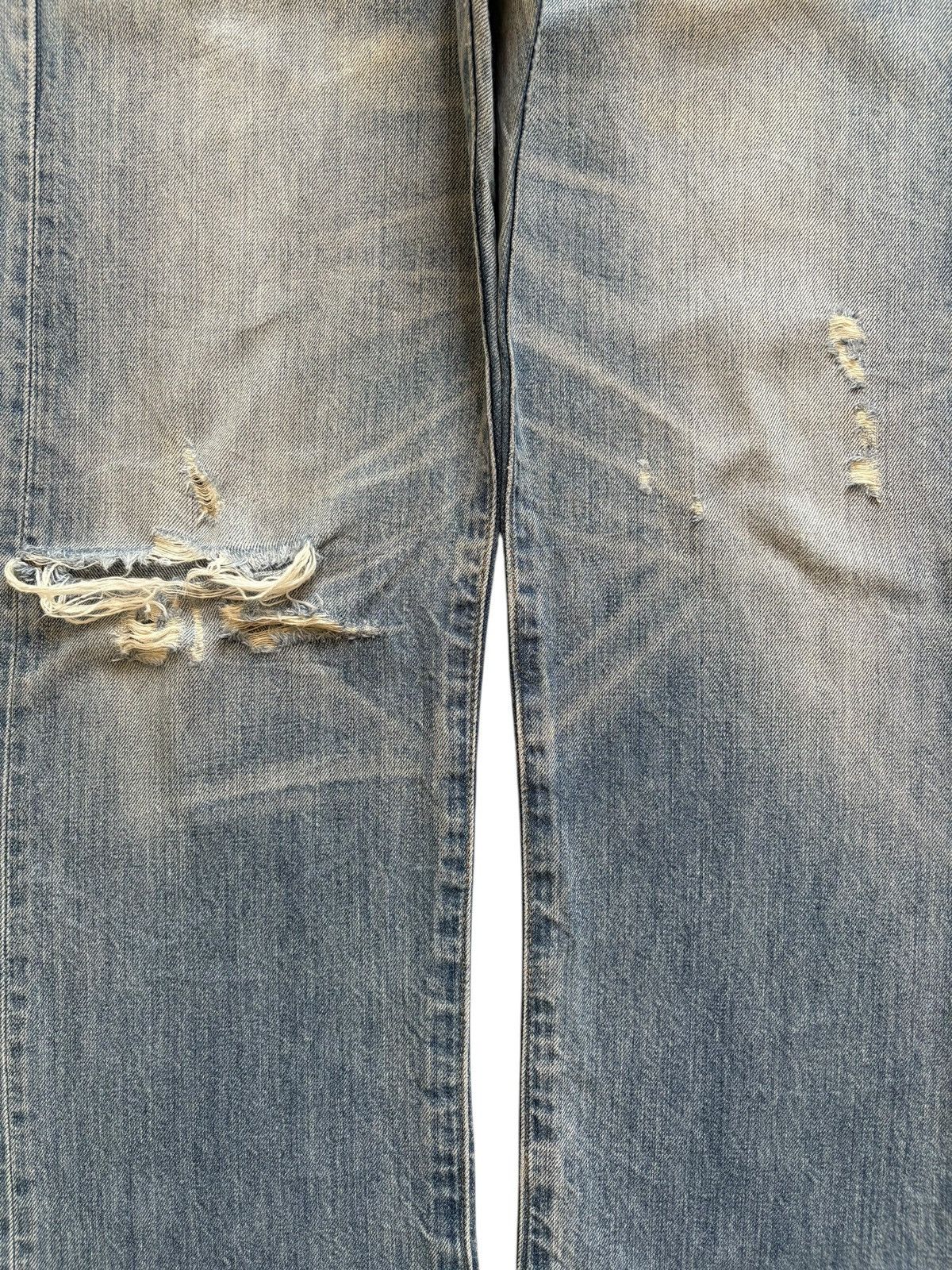 Levi's Vintage 90s Levis 501 Blue Wash Distressed Loose Baggy Jeans Size US 34 / EU 50 - 5 Thumbnail
