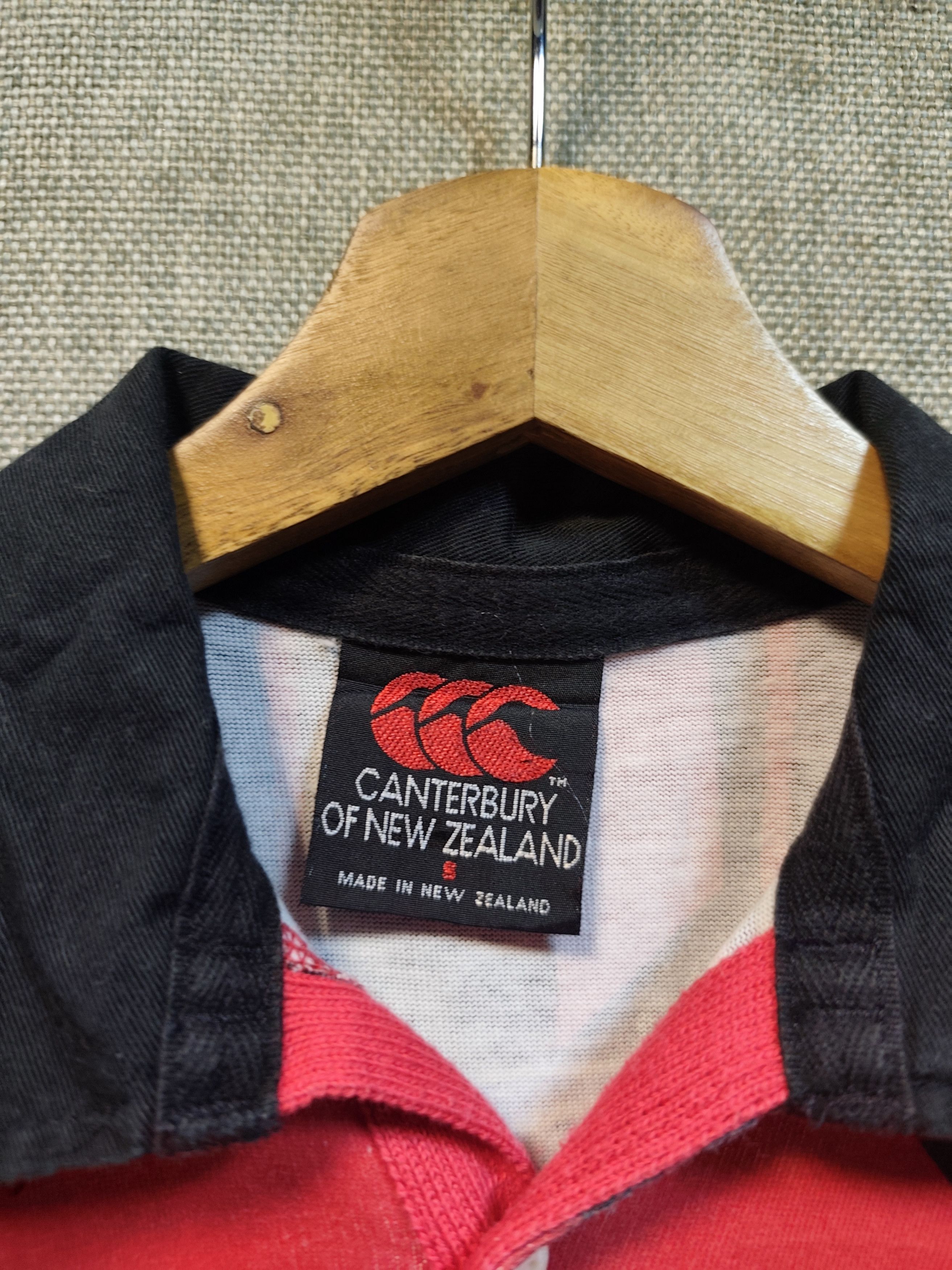 Canterbury of New Zealand Vintage 90s Canterbury Crusader Rugby Temek Polo Shirt Size US L / EU 52-54 / 3 - 6 Thumbnail