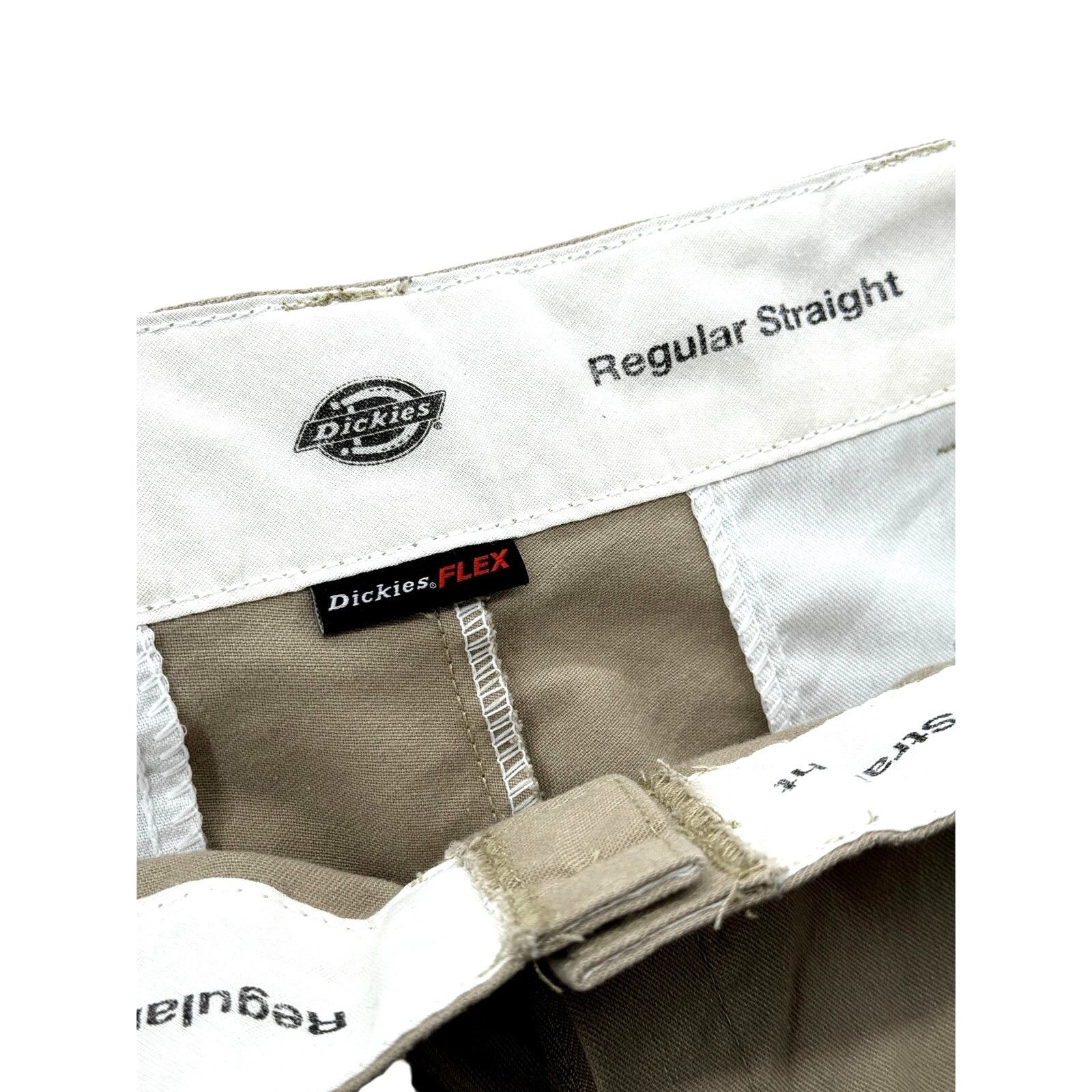 Dickies × Vintage 2000's Dickies Men's Flex Tan Workwear Cargo Pants Size US 34 / EU 50 - 4 Thumbnail