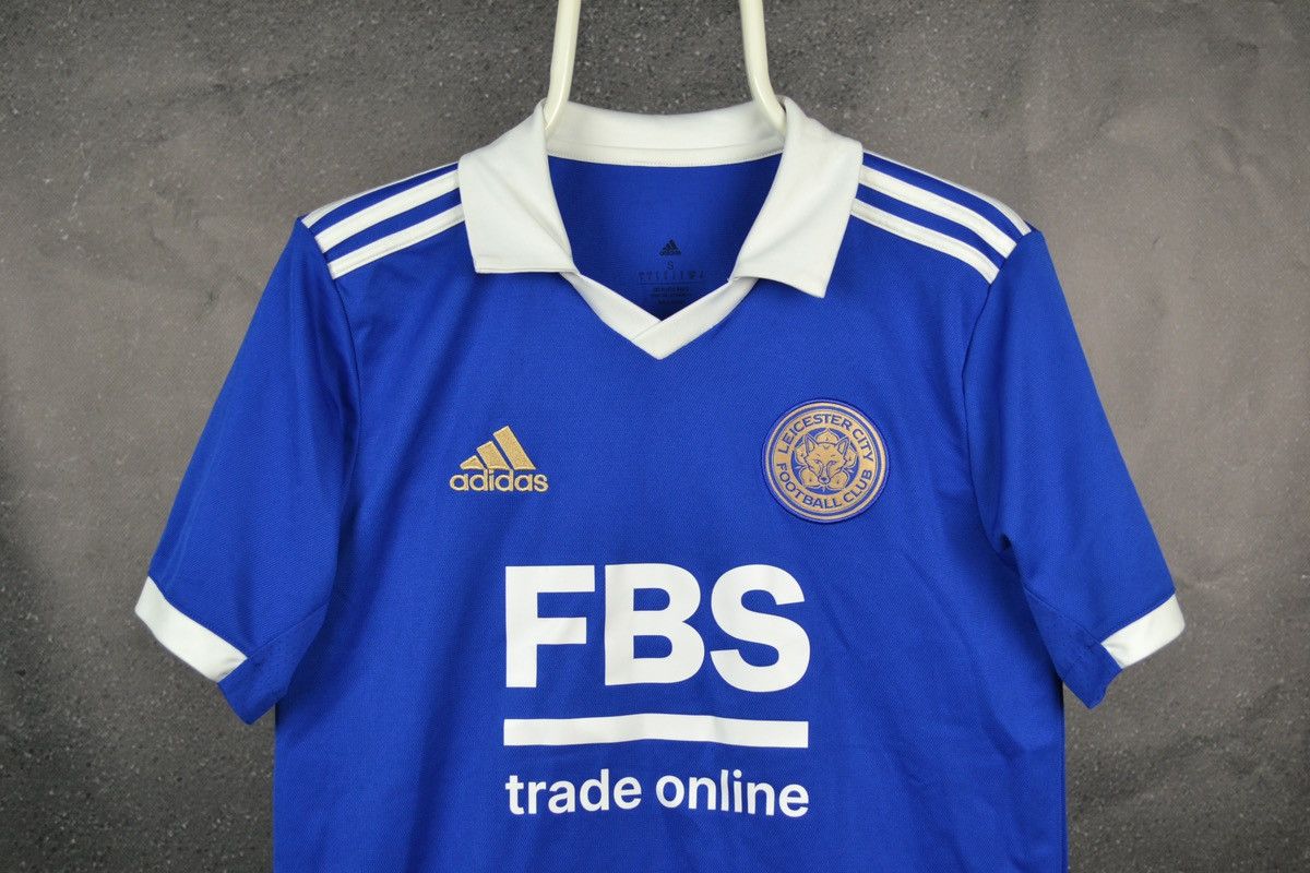 Adidas Leicester City Home Football Shirt Adidas Soccer Size S Size US S / EU 44-46 / 1 - 3 Thumbnail