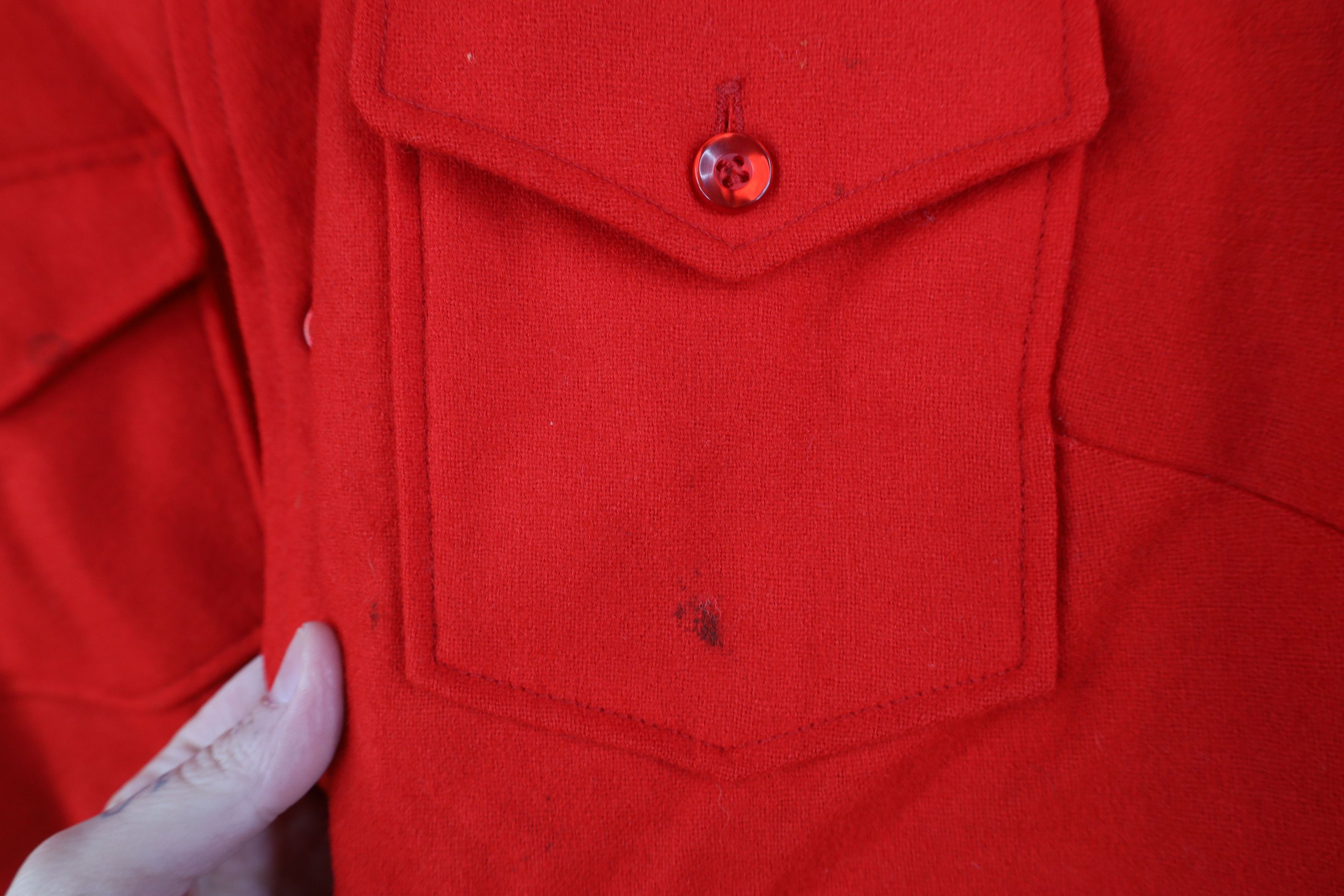 Pendleton Vintage 60s 70s Pendleton Board Button Shirt Red USA Size US M / EU 48-50 / 2 - 5 Thumbnail