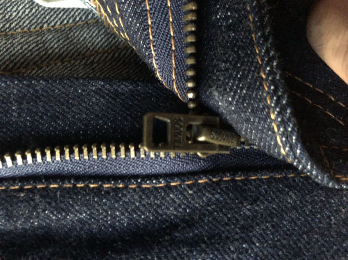 Samurai Jeans NOS Lot RB587XX JeTexas Indigo Denim Samurai Flare Baggy Size US 29 - 10 Thumbnail