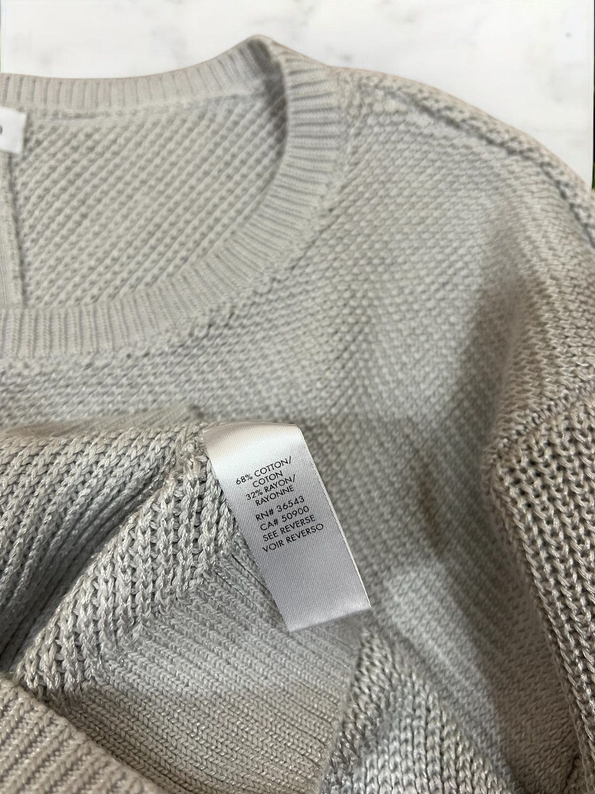 Calvin Klein Calvin Klein Grey Sweater size L Size L / US 10 / IT 46 - 7 Thumbnail