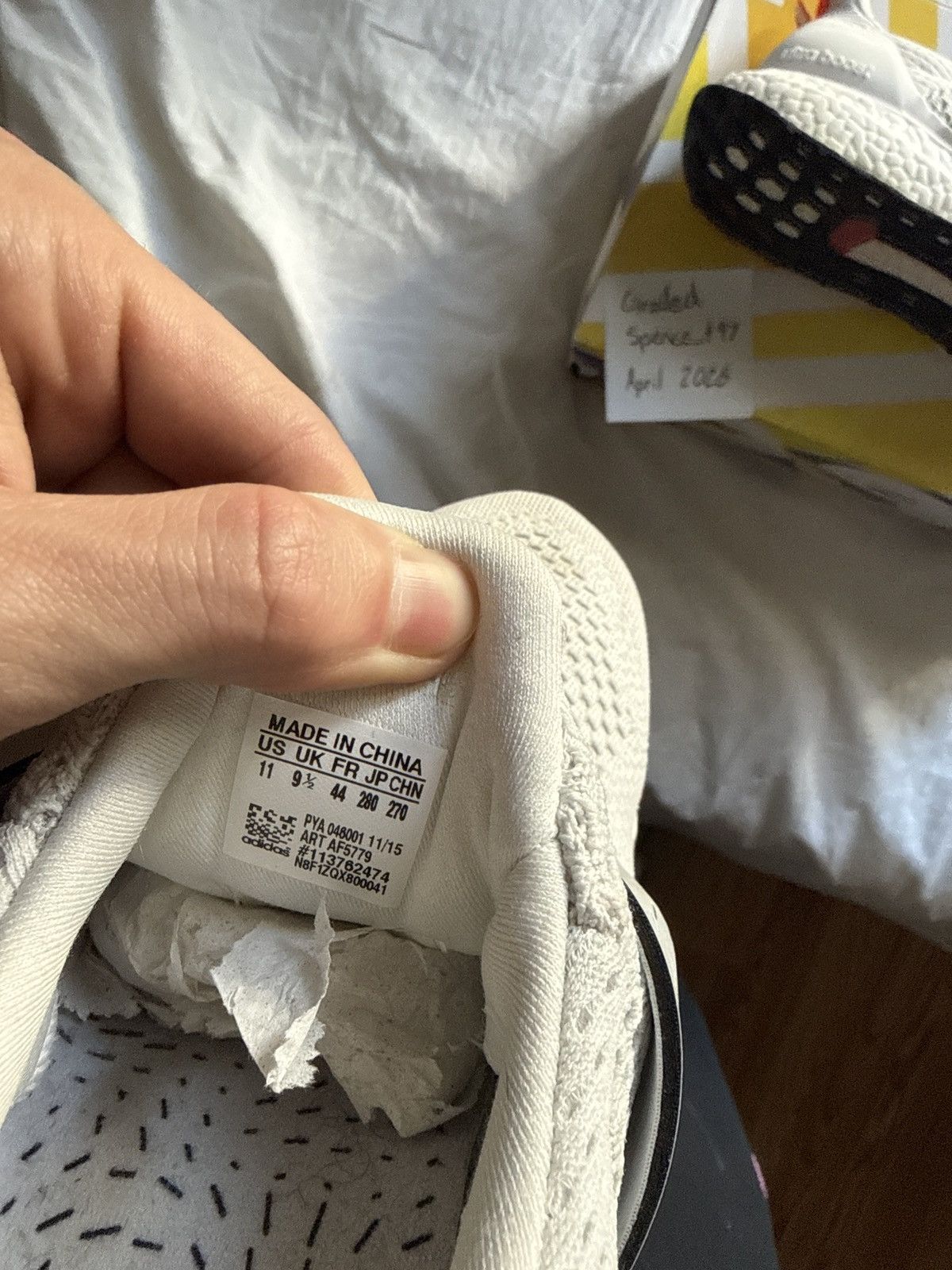 Adidas Adidas x Wood Wood Ultraboost Womens Size US 10 / EU 43 - 6 Thumbnail