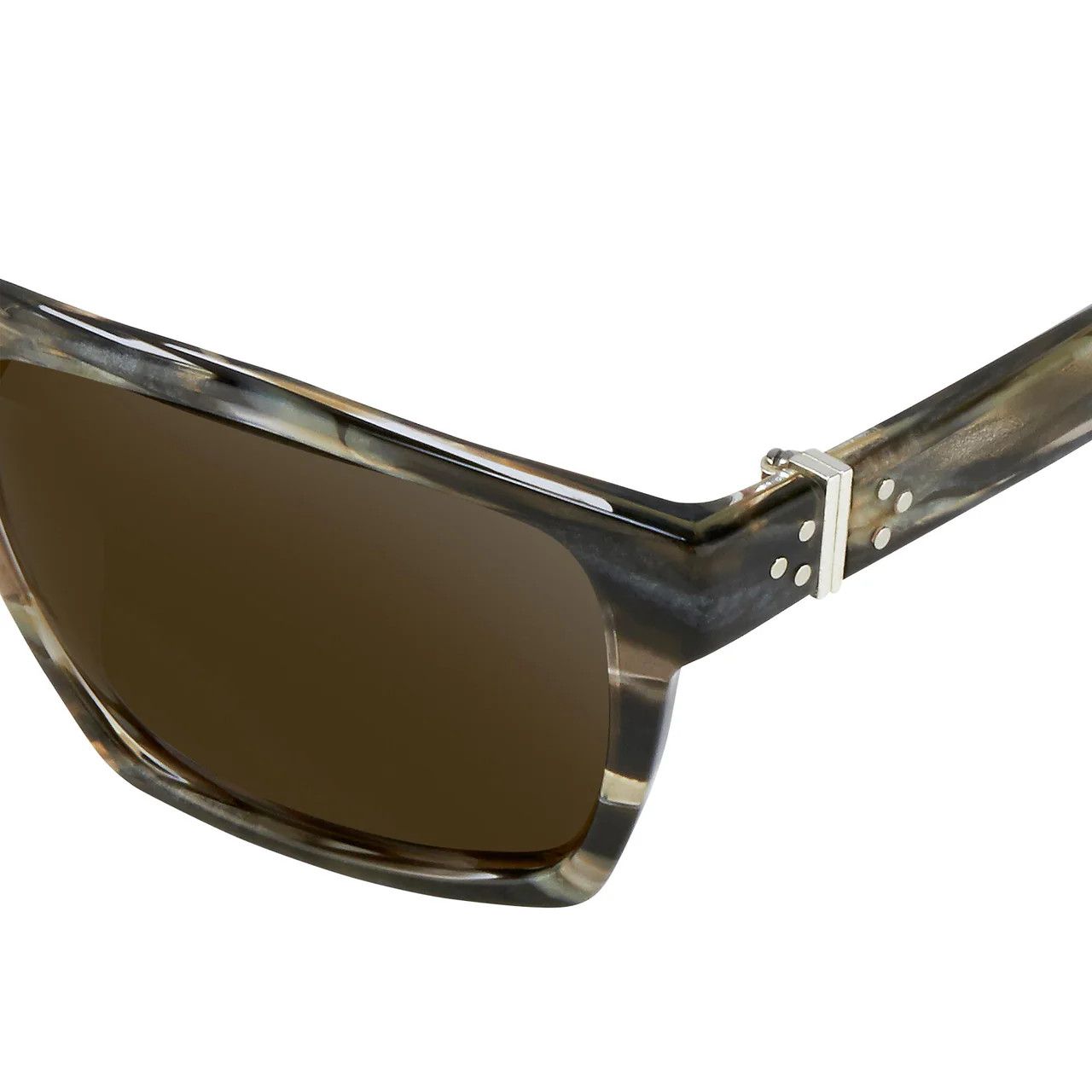 Ann Demeulemeester Ann Demeulemeester Sunglasses Angular Brown and Green Size ONE SIZE - 3 Thumbnail