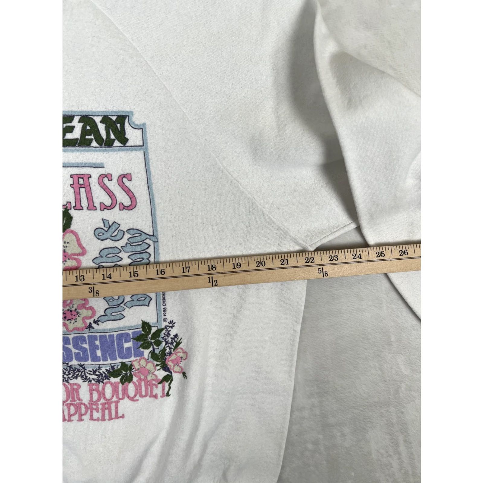 Vintage VINTAGE Huntly & Dean Sweatshirt Womens Large White Floral Preppy Lass 80s Size L / US 10 / IT 46 - 5 Thumbnail