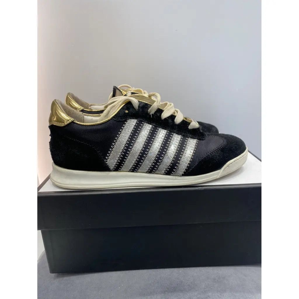 Dsquared2 Dsquared2 New Runner Sneakers Black/Gold – Italy – Size 37 Size US 6.5 / IT 36.5 - 3 Thumbnail