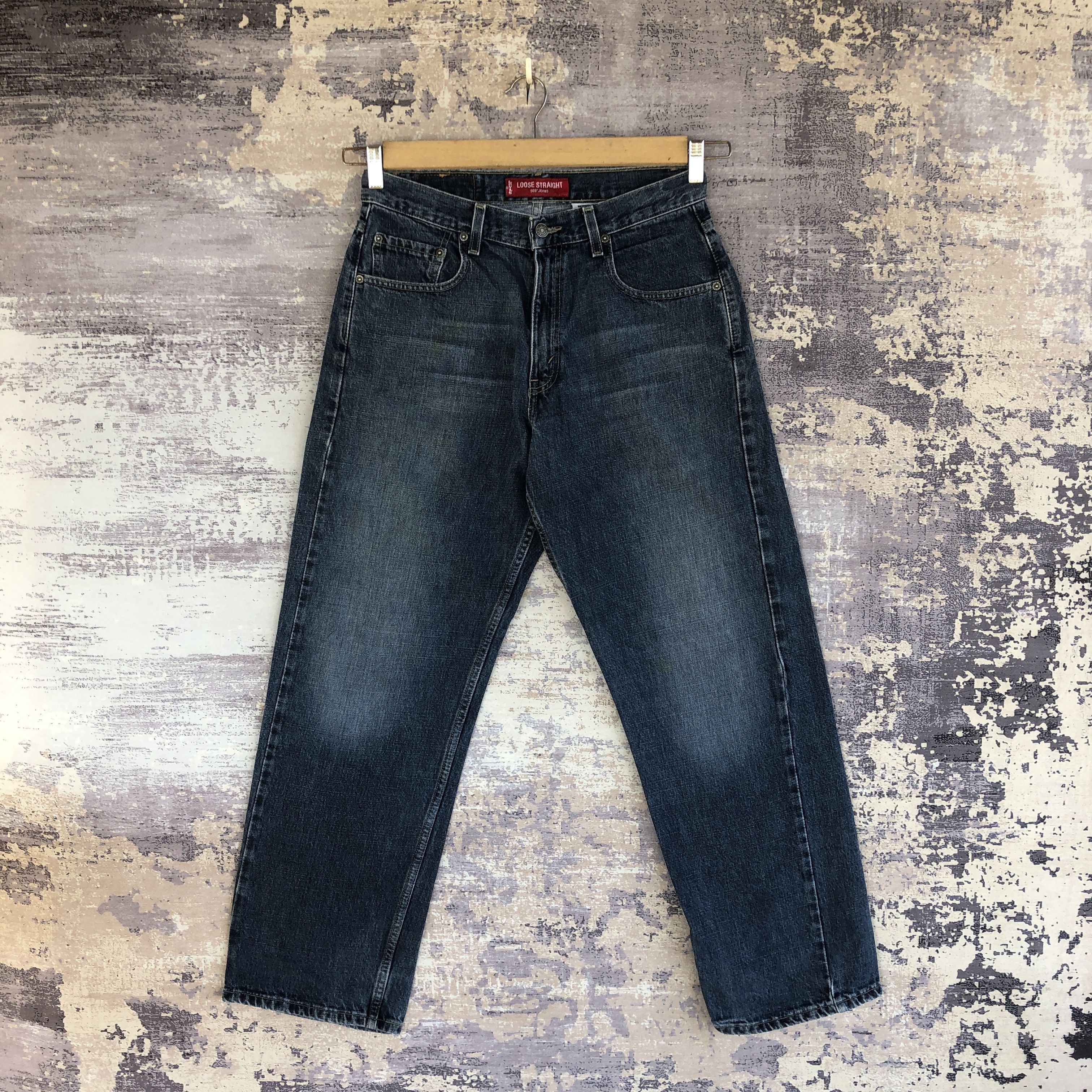 Levi's Vintage Y2K Levis 569 Baggy Jeans Levi's Light Wash Denim Size US 30 / EU 46 - 1 Thumbnail