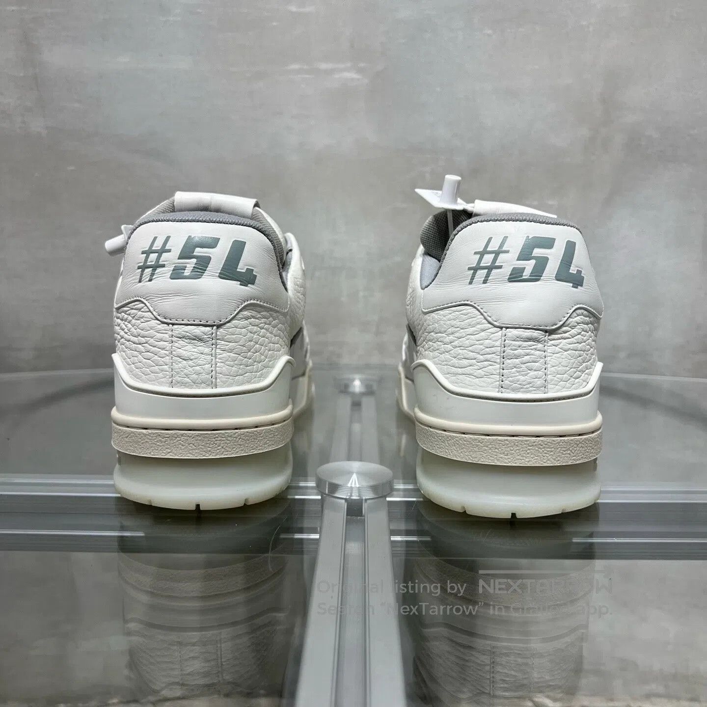 Louis Vuitton Louis Vuitton Trainer White Cement shoes Size US 8.5 / EU 41-42 - 6 Thumbnail