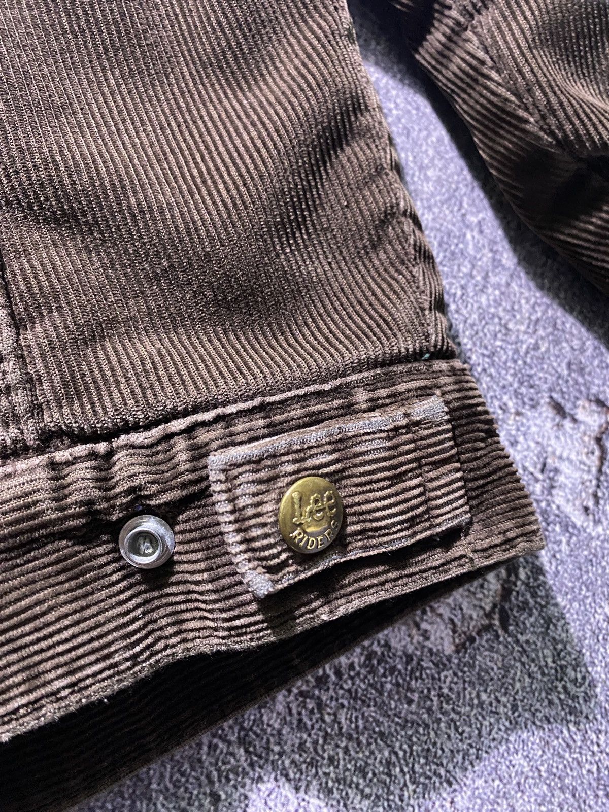 Lee × Vintage Vintage Lee Sanforized Brown Corduroy Sherpa Lining Jacket Size US M / EU 48-50 / 2 - 16 Thumbnail