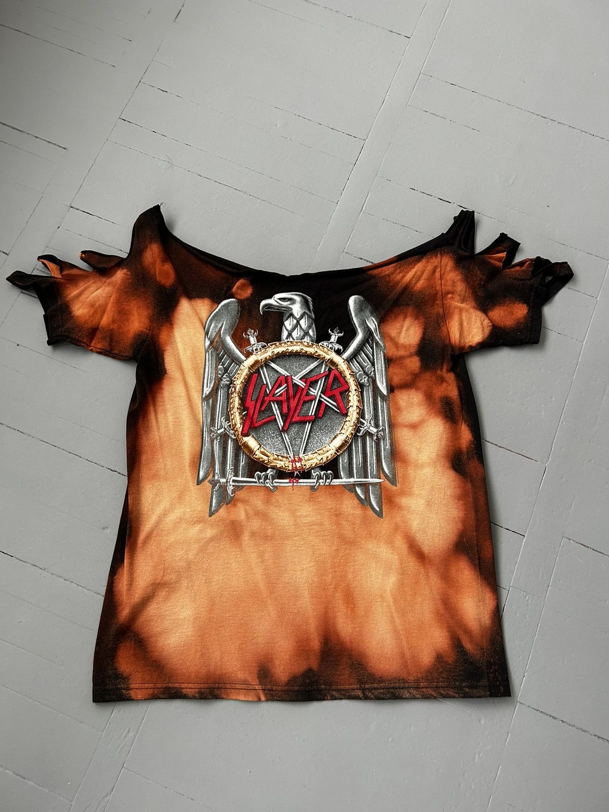 Band Tees Slayer vintage T-shirt oversized Size US L / EU 52-54 / 3 - 1 Thumbnail