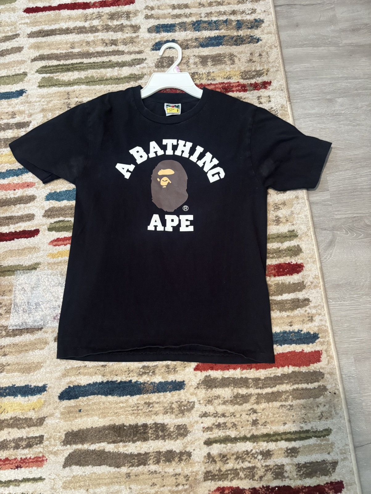 Bape Black Bape Shirt Size US S / EU 44-46 / 1 - 1 Thumbnail